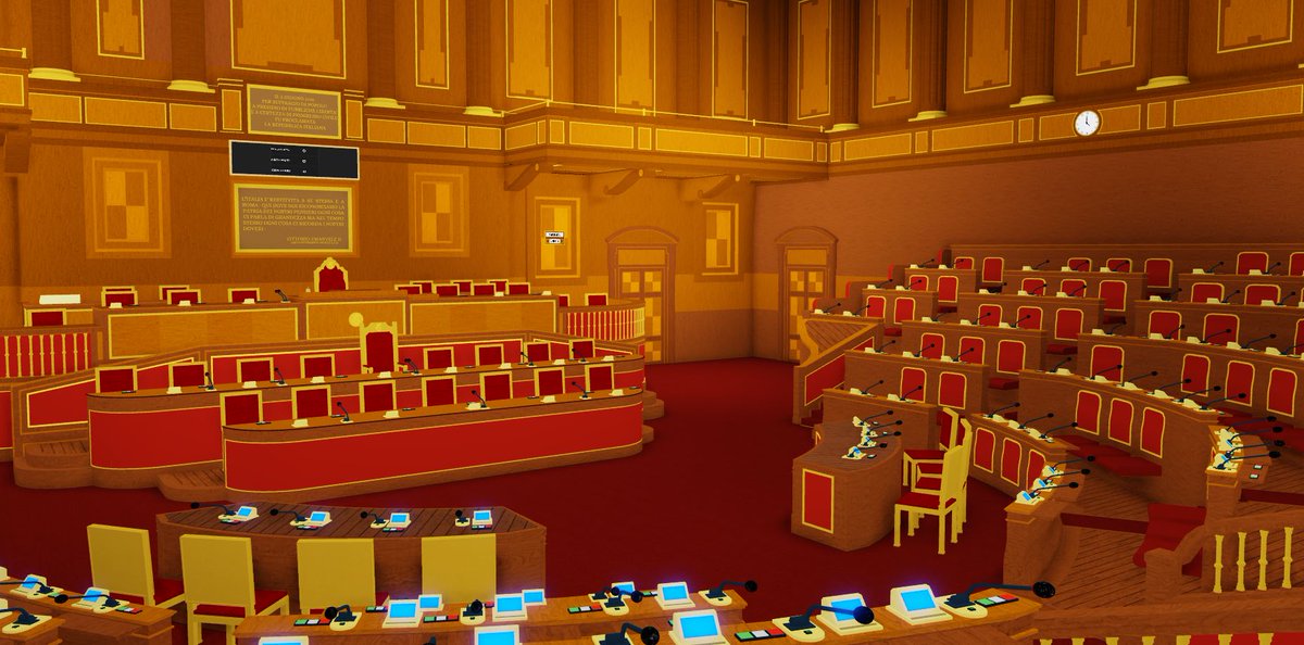 Gabrix23_'s tweet photo. Italian State Senate - Rome, Italy

📍 - Rome, Italy
⏰ - Time took: Average 1 month.

Not for sale.

#roblox #robloxdev #robloxbuilding #develop https://t.co/HFI2kZPV7K