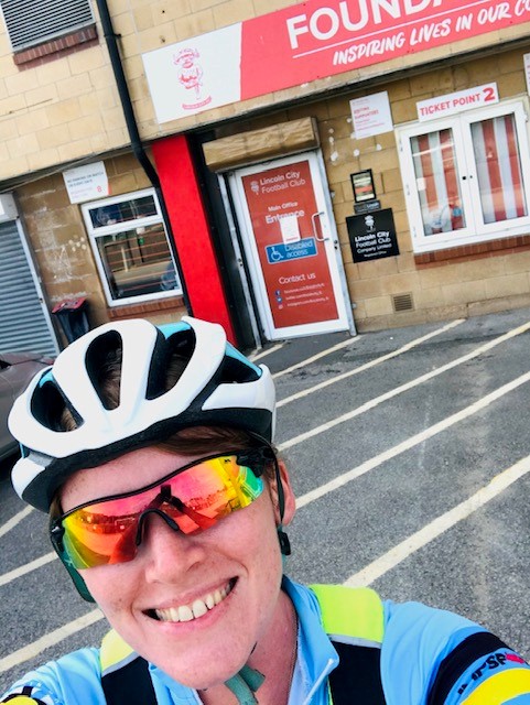 LCityFoundation's tweet photo. Our Operation's Manager Charlotte is taking on the #MoveForMealsChallenge
She has pledged to cycle as many miles as possible this week. Today, Charlotte rode 33 miles in this heat and nominated @sturtonseals to take up the challenge!
Find out more here: https://t.co/P8XiZkr6N8 https://t.co/fo2P9iyhBm
