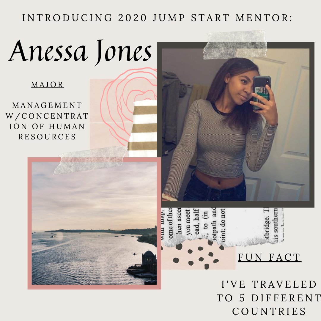 srujumpstart's tweet image. Excited to meet you is new mentor Aneesa Jones! #sru24 #sruoie #sru
