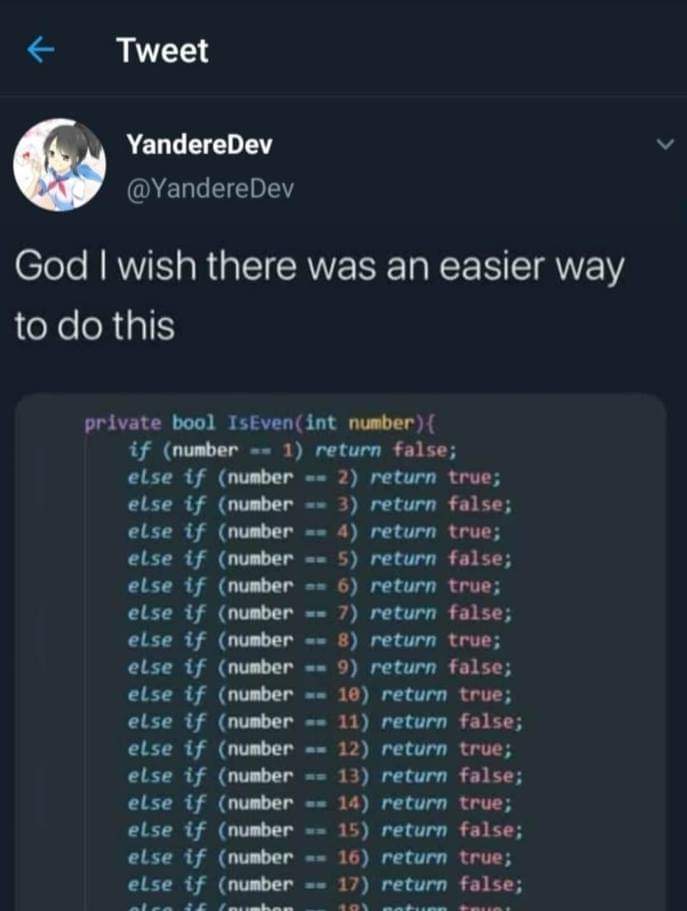 LiftQueenCos's tweet photo. I'm not even a programmer but this physically hurt to look at https://t.co/jFJdjYJycT