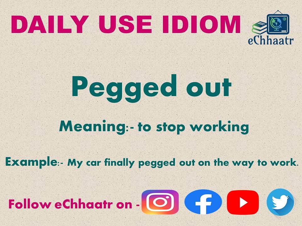 Follow us to improve your English

For videos subscribe our YouTube channel

#dailyuseidiom #LearnEnglish #IELTS #PTETExam2020 #EnglishLanguage #englishtips #EnglishTeacher #englishphrases #echhaatr #OET #proverb #englishhome