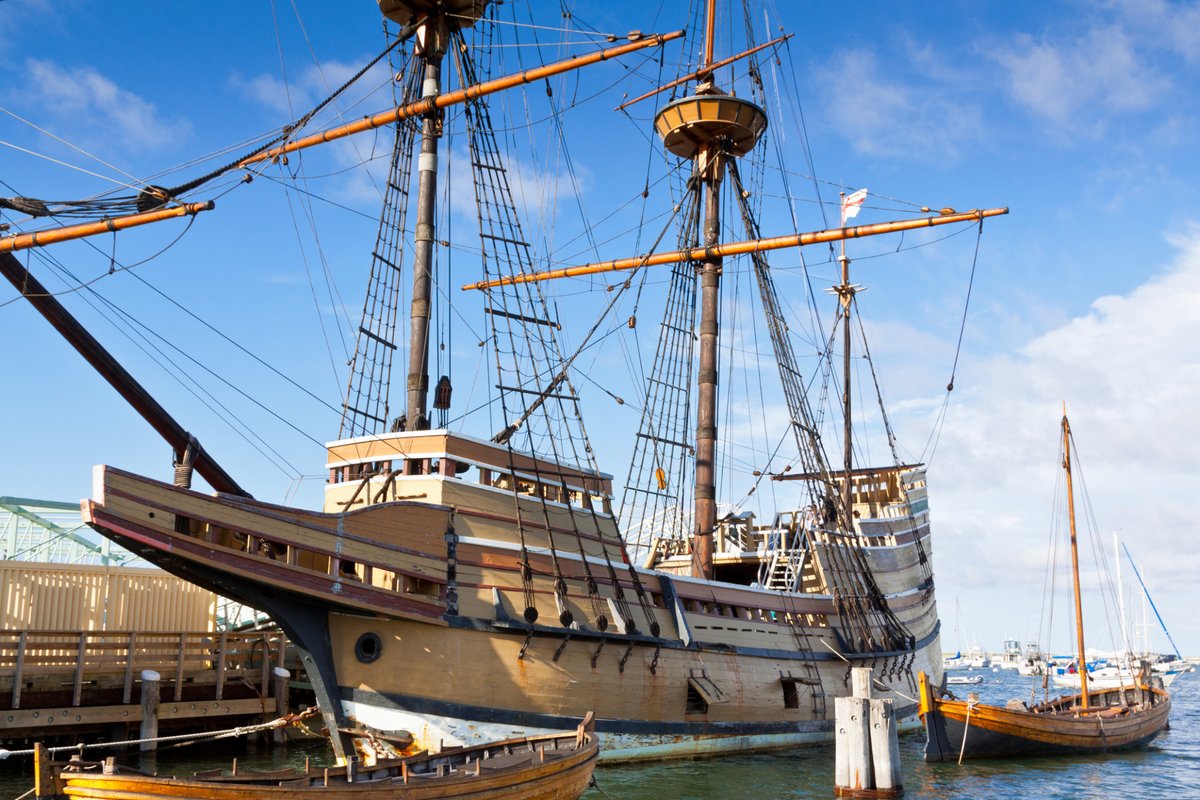 Did you know that the Mayflower dropped anchor near Cape Cod 400 years ago this November? Make plans to join us for a narrated tour of the historic Plymouth Harbor. bit.ly/3eNmdMe