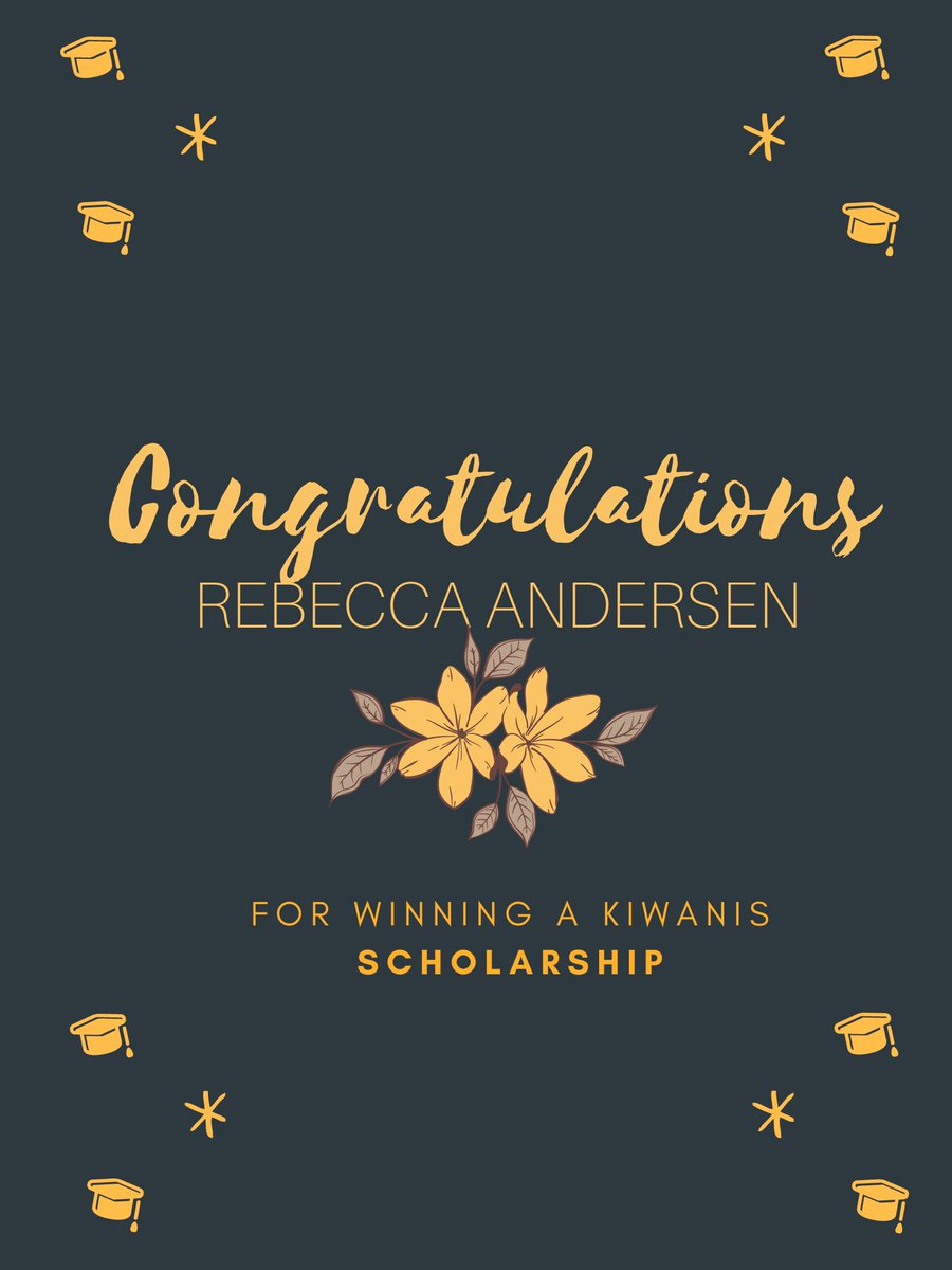 DanburyKeyClub's tweet photo. Congratulations to Rebecca Andersen for winning a Kiwanis Scholarship! https://t.co/i3hkVF0zMH