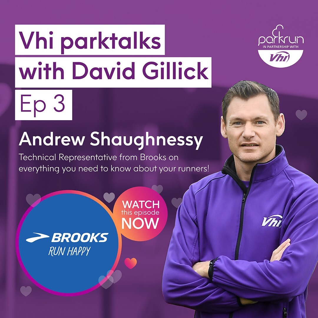 Need to find a pair of runners that are your sole mates? Check out Episode 3 of #Vhiparktalks @davidgillick was joined by running shoe brand @brooksrunninguk to discuss all things running shoes Watch to pick up a few tips! 👉🏾parkrun.me/t4apy 🌳 #loveparkrun