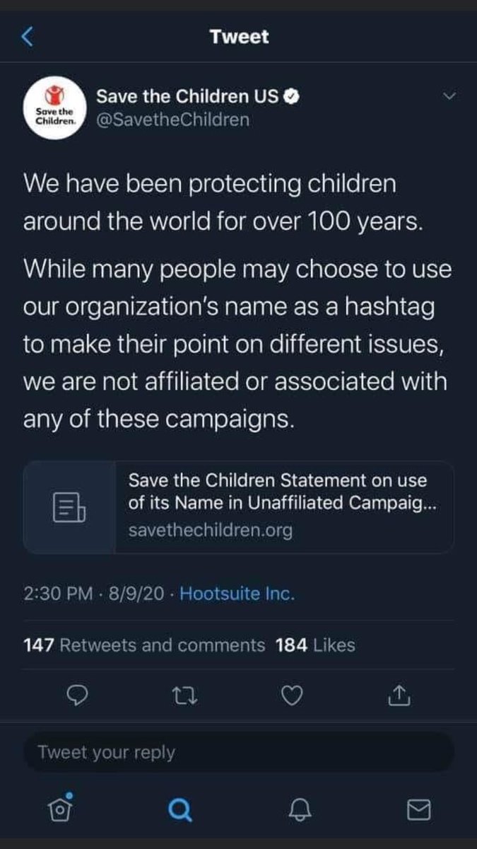And we are #savethechildrenworldwide but we use any hashtag that will help save children. #saveourchildren #savethechildren #saveallchildren
