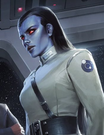 Well in the Thrawn book released 2018 (but finished in 2017) we’re - and Anakin - are introduced to a new concept:Chiss females are usually the only ones to have the force in their culture. They use their gifts to navigate in the UR.The title they get: Skywalker