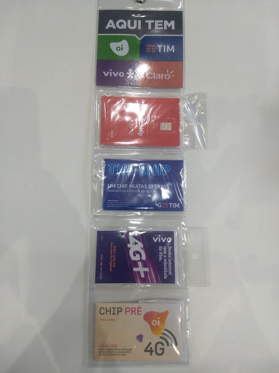 NandoCell5's tweet image. Temos tbm Chips de todas as operadoras.