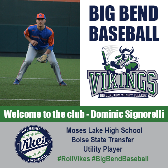 BigBendVikings's tweet photo. Welcome to Big Bend Baseball Dominic Signorelli! #BigBendCC #BigBendBaseball #RollVikes #2020Signees https://t.co/Cp5adkRqJ2