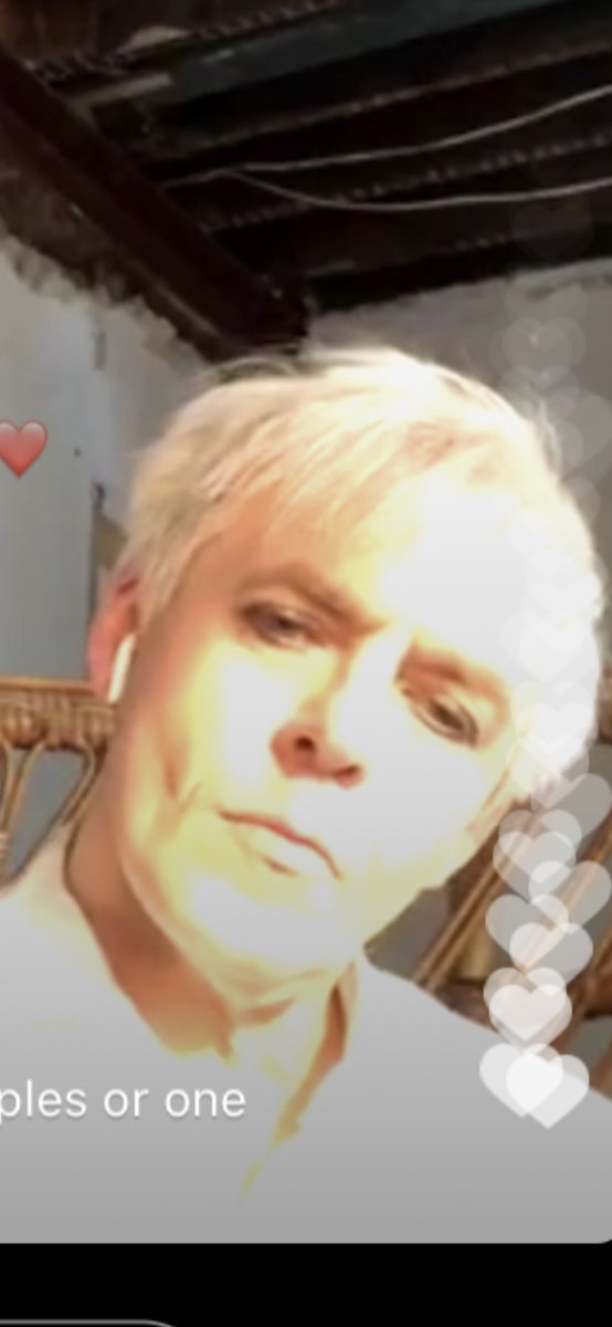 Cool screenshot of #nickrhodes during his IG chat with #johntaylor on this #DDAD2020 !  <a href="/duranduran/">Duran Duran</a>