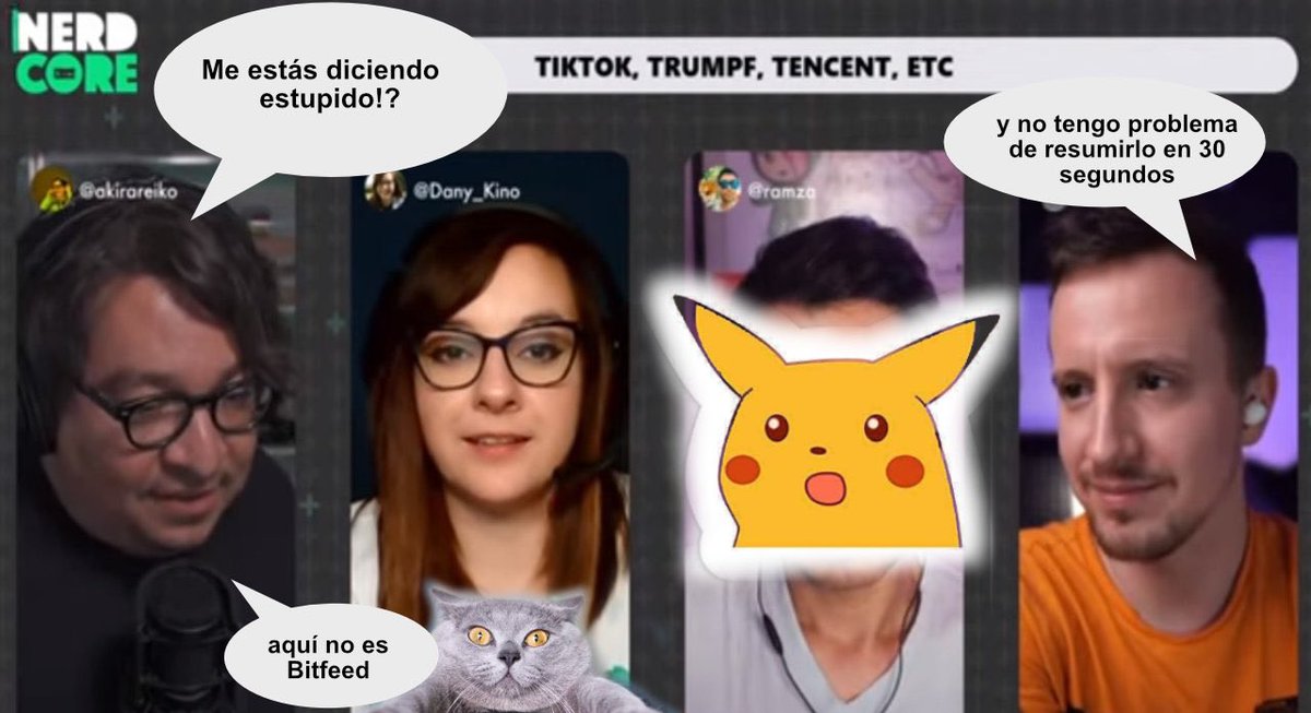 DmitriAlbrtini's tweet image. Soy de los que escuchan #nerdcorepodcast en audio pero ahora que lo vi en video se puso caliente! @nerdcorepodcast con @patog7 @akirareiko @Dany_Kino @Ramza y no podía irme sin darle su like.
