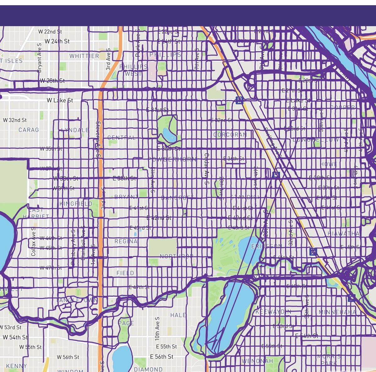 Obviously I’m interested in the issue, so I would notice it but one thing that has struck me with my tour of Minneapolis streets this summer is the extent of feeling and action to slow “residential” streets (disclaimer: The way that distinction is used in Mpls is v. problematic)