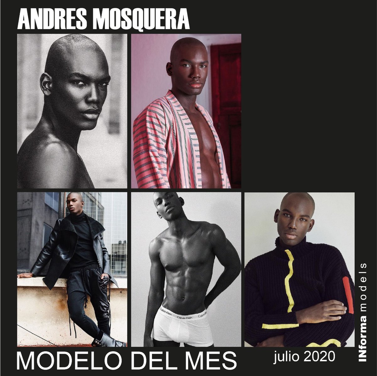 INformamodels's tweet photo. El es increíble  @andresfelipemosquera el modelos del mes #informamodels #julio #modelodelmes  #andresmosquera https://t.co/ZIJwtvk8eK