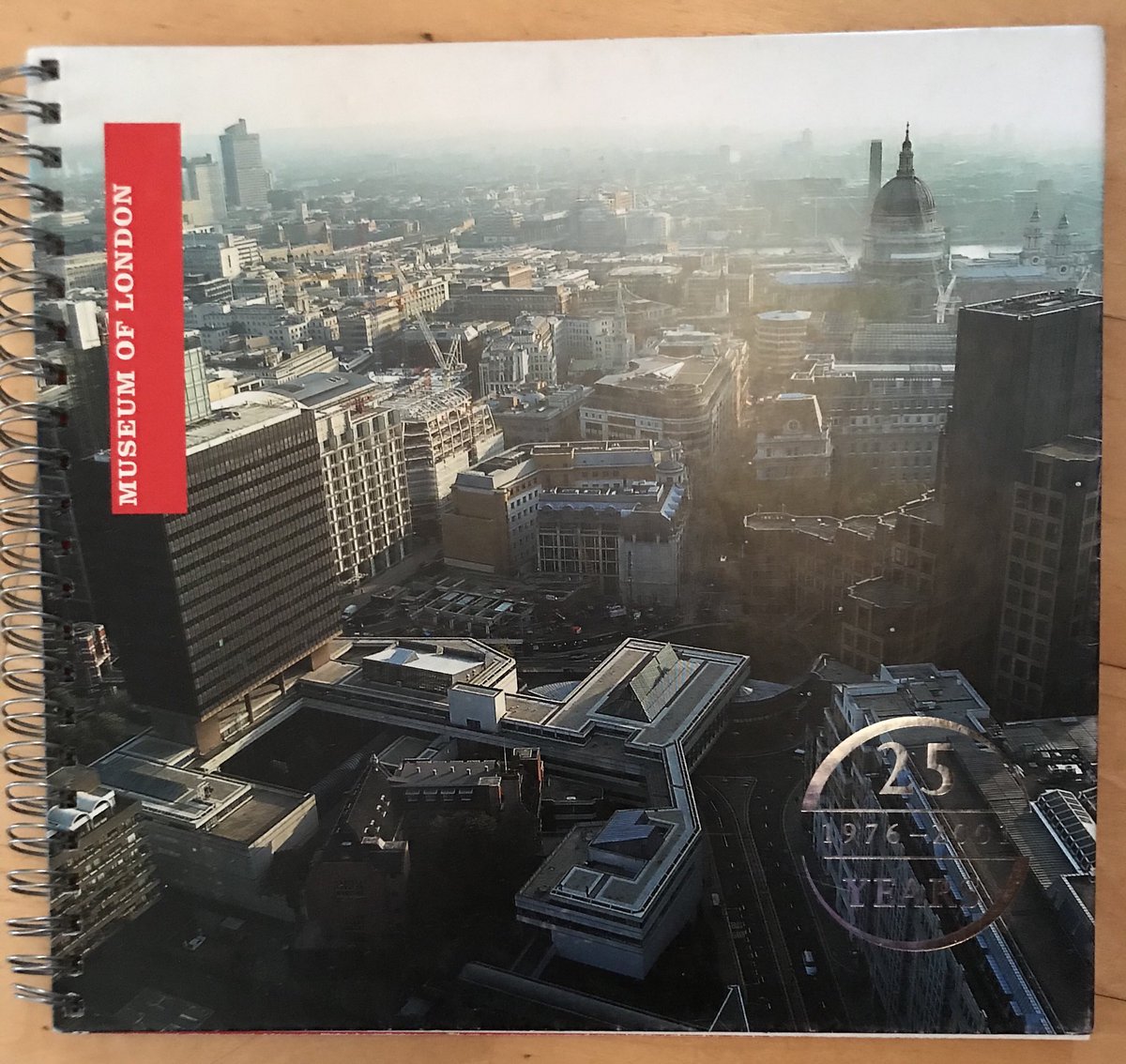 GowmanAJ's tweet photo. Lifelong links with ⁦@MuseumofLondon⁩ from first visit 1969 (?) 25th anniversary 2001 Governor 2017 to date and visit to Docklands today. #MuseumforLondon https://t.co/dCmEtXwJPt