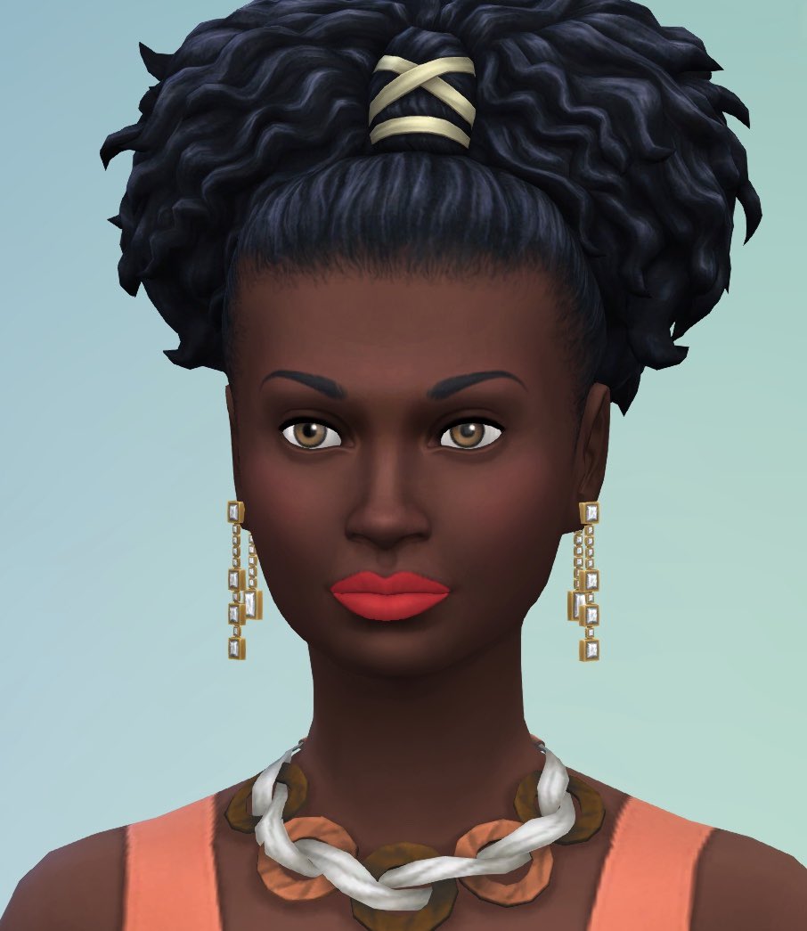 NukaVibes's tweet photo. These 2 crawled out of the void one after another while randomizing in CAS.
You can practically hear them pleading for EA to give them proper skin tones & makeup that doesn’t look like the glowing blood of our favorite cartoon characters.🙃
#SimsOfColour #simsofcolor #EAlisten https://t.co/WWmYtZ6mEA