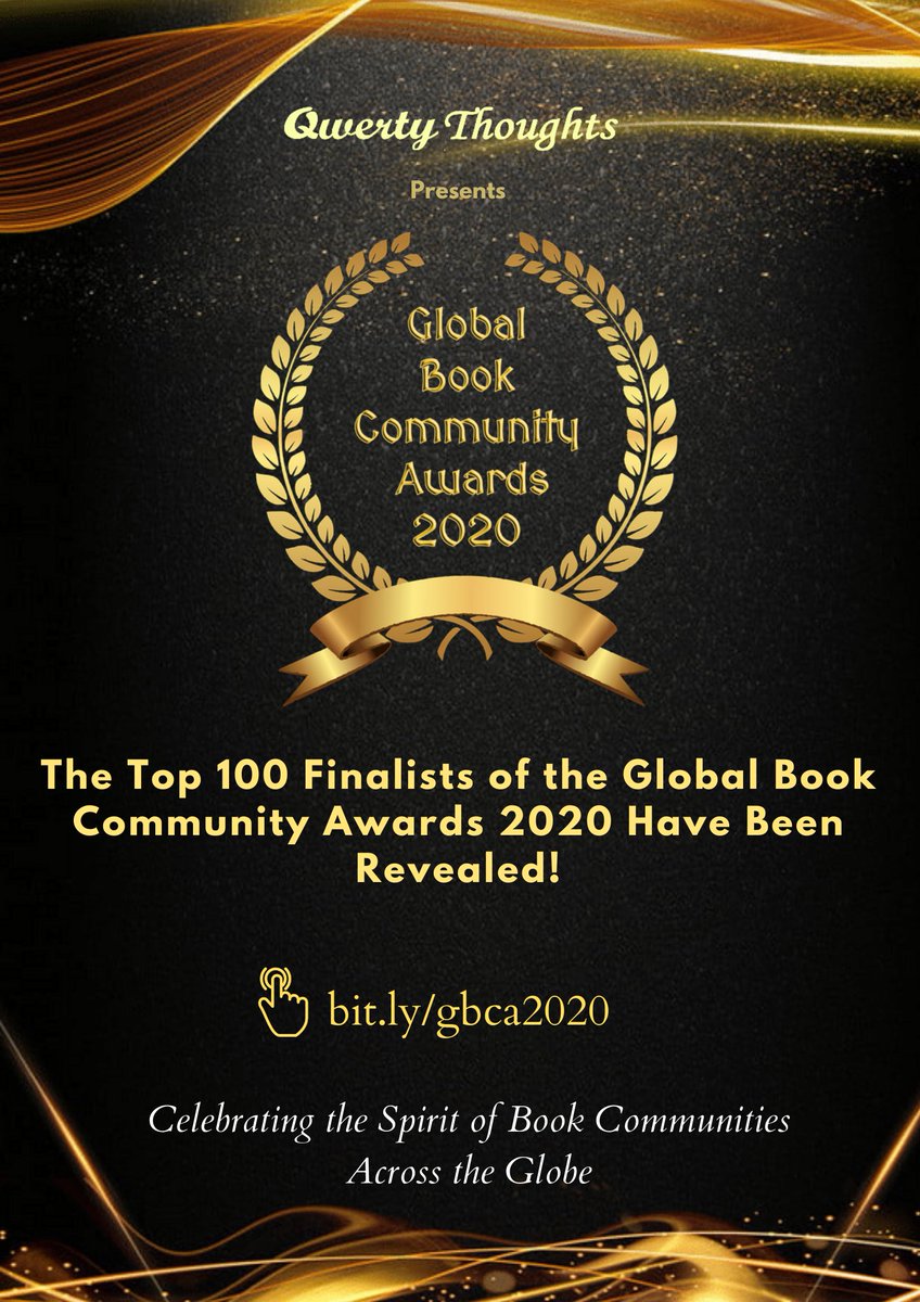 QwertyThoughts9's tweet photo. The Top 100 Finalists of the Global Book Community Awards 2020 Have Been Revealed!

Did you make it to the list?

Share the excitement, use #GBCA2020 and tag our page in your posts!

https://t.co/4CVyt1iHNB

#QwertyThoughts #Bookcommunities #Top100 #Books #Finalists #Awards https://t.co/tVF3MACn8B