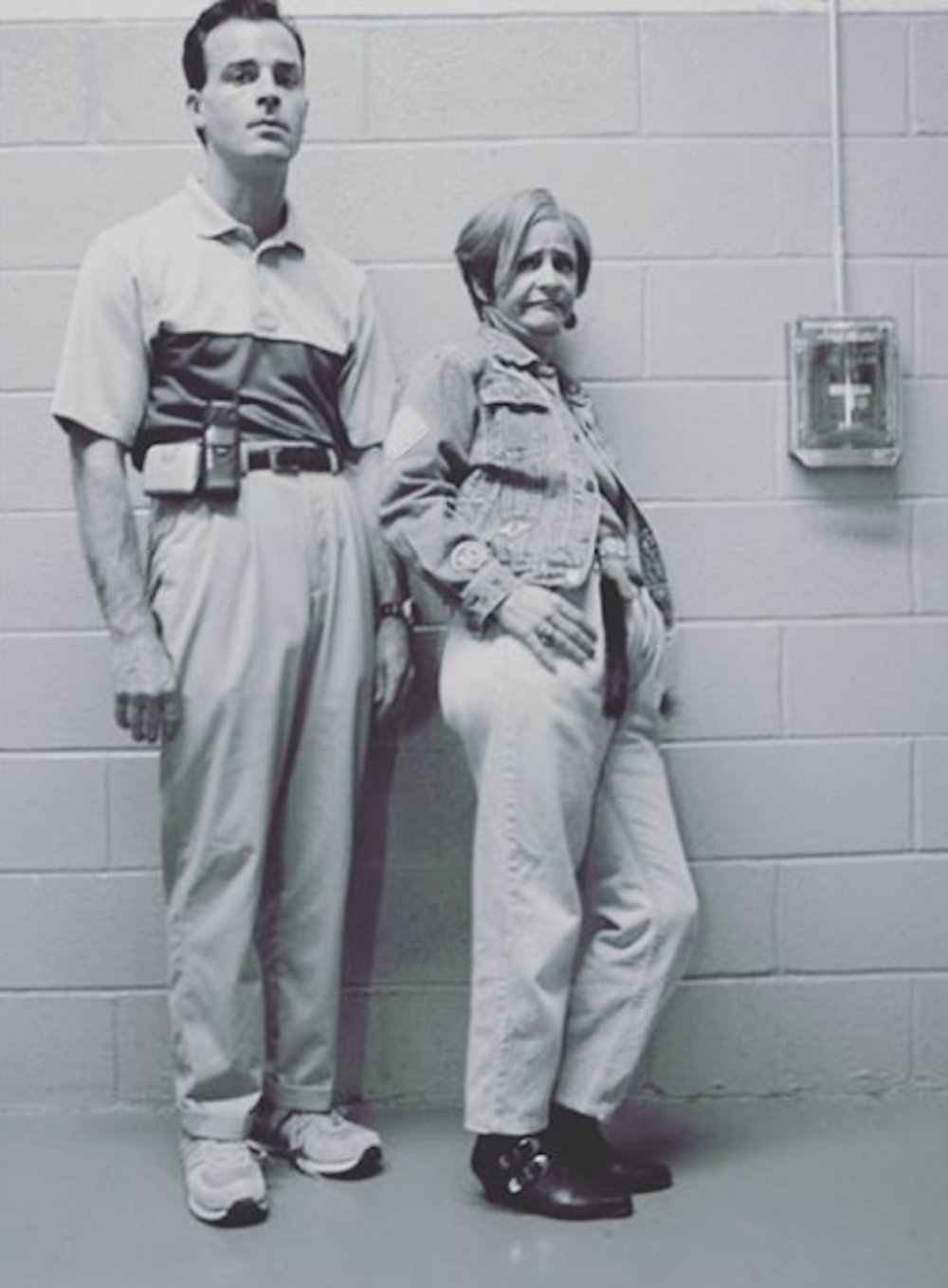 Amy Sedaris wishing Justin Theroux a happy birthday with this photo equals massive friend goals 