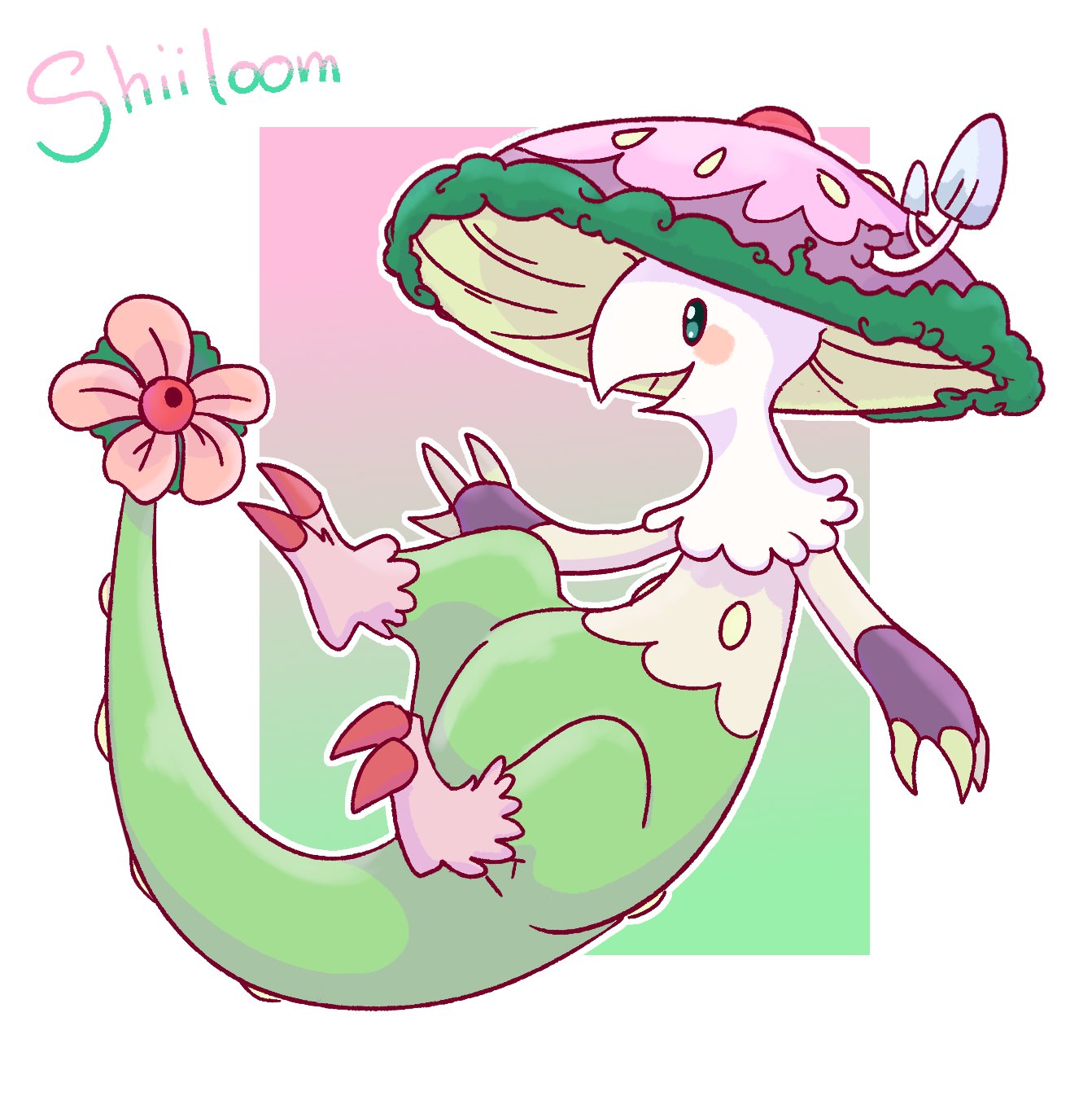 aria / comms open 🇮🇹 on X: "I drew a fusion between Breloom and  Shiinotic, he's a happy mushroom #art #fanart #illustation #Pokemon #fusion  #breloom #shiinotic https://t.co/6B5NCEwtGr" / X