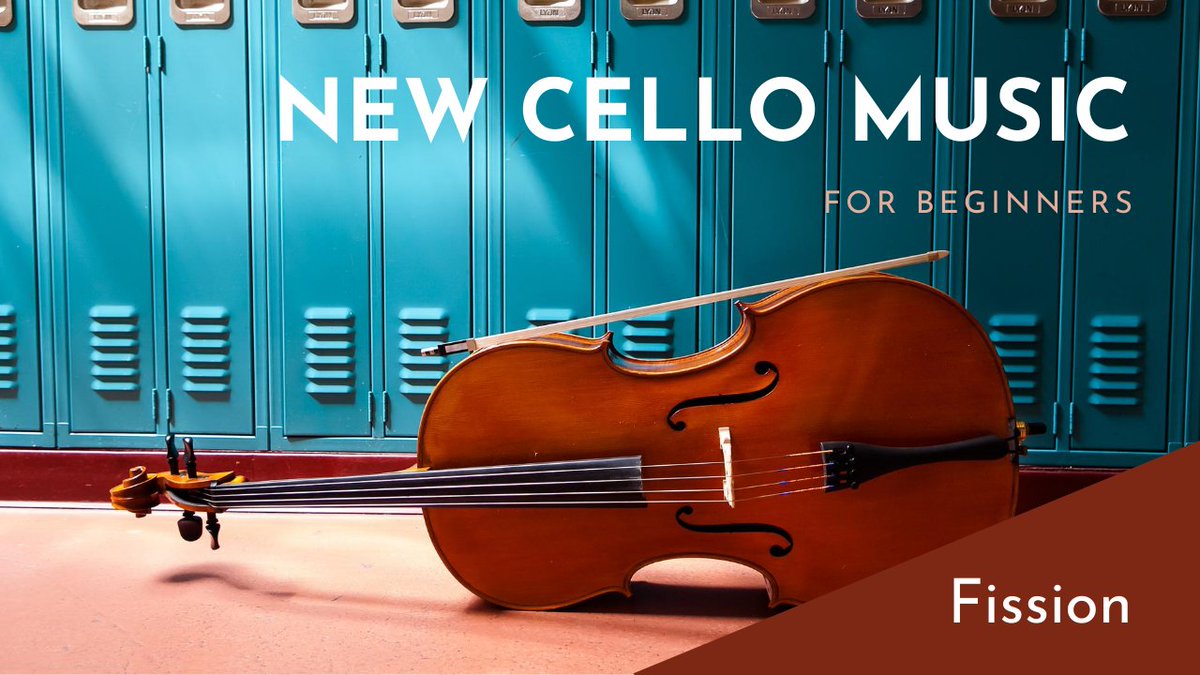 CelloLoft's tweet photo. New Music Monday!

Fission (2014) for Solo Cello
by Eric Moore

A virtuosic piece for beginning cellists from Cellosophy Volume One.

Watch it here: https://t.co/ZUKJdoP4Dx
Download the Sheet Music: https://t.co/8QxdAYsaOc https://t.co/cdI1YSZCmT