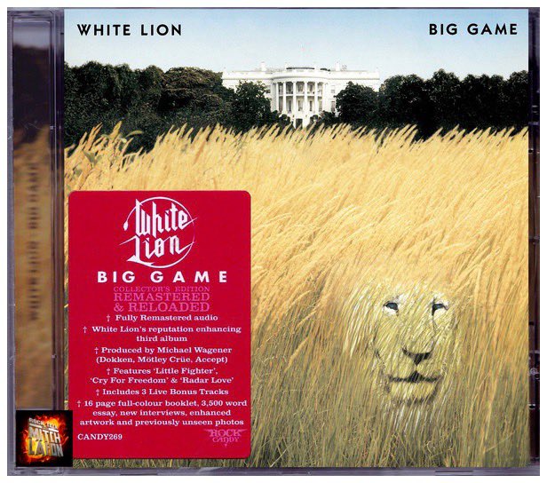 mitchlafon's tweet photo. On This Day - August 10th 1989. White Lion release album, Big Game. It peaks at #19 on Billboard's 200 album chart. #RadarLove #CryForFreedom #Bratta https://t.co/XLgu98Xqey