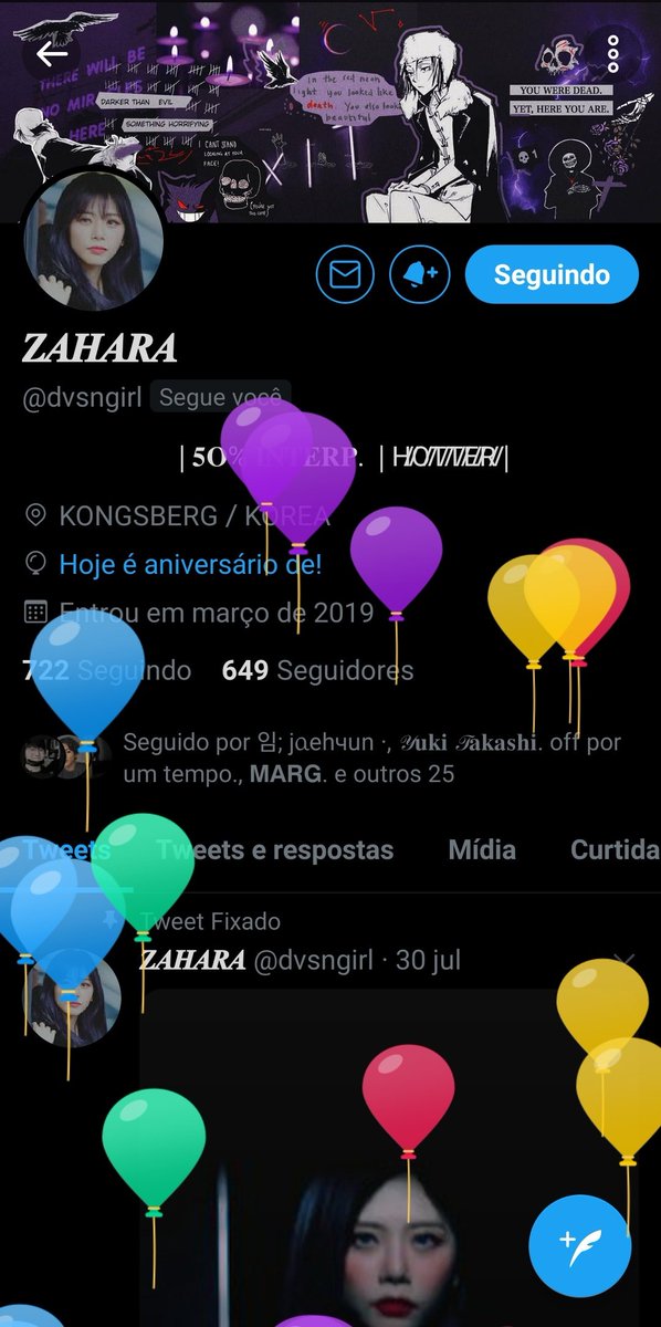 0DPRLIES's tweet photo. @dvsngirl Aeeeee caralho Feliz aniversário feionaaaaaa quantos anos? 500? Na melhor idade hein bebe debutante parece. Amo você. https://t.co/fpsHvnD0wg