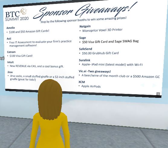 DeannaLPerkins's tweet photo. If you're at the #BTCSummit2020 make sure you check out these awesome giveaways from some of our amazing sponsors! https://t.co/DTAGO81kAf