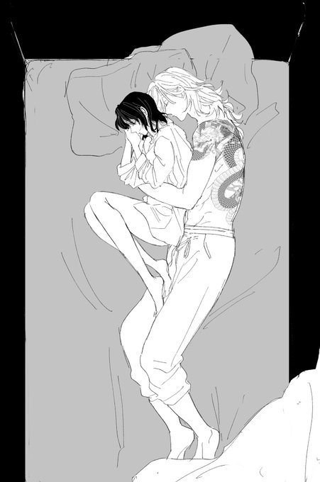 #30日CPチャレンジ #童しの
お題 Spooning 