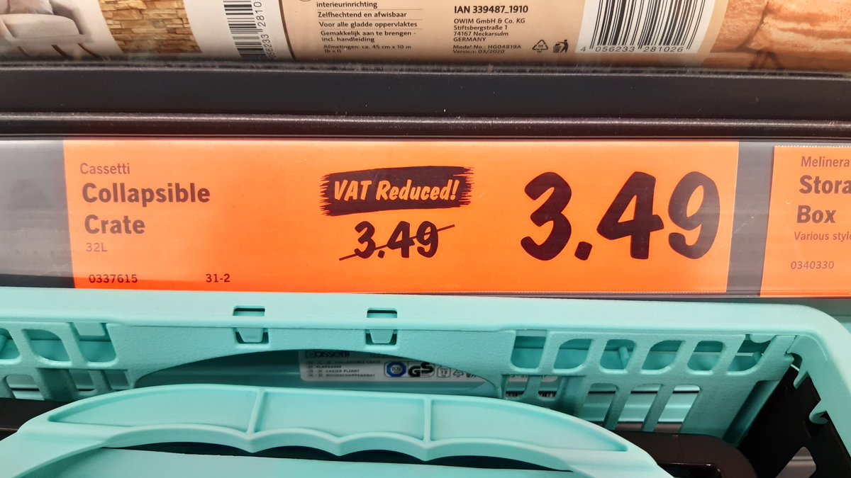 steve_dempsey's tweet photo. .@lidl_ireland knocking it out of the park with the VAT reduction https://t.co/8XlyUQJCuI