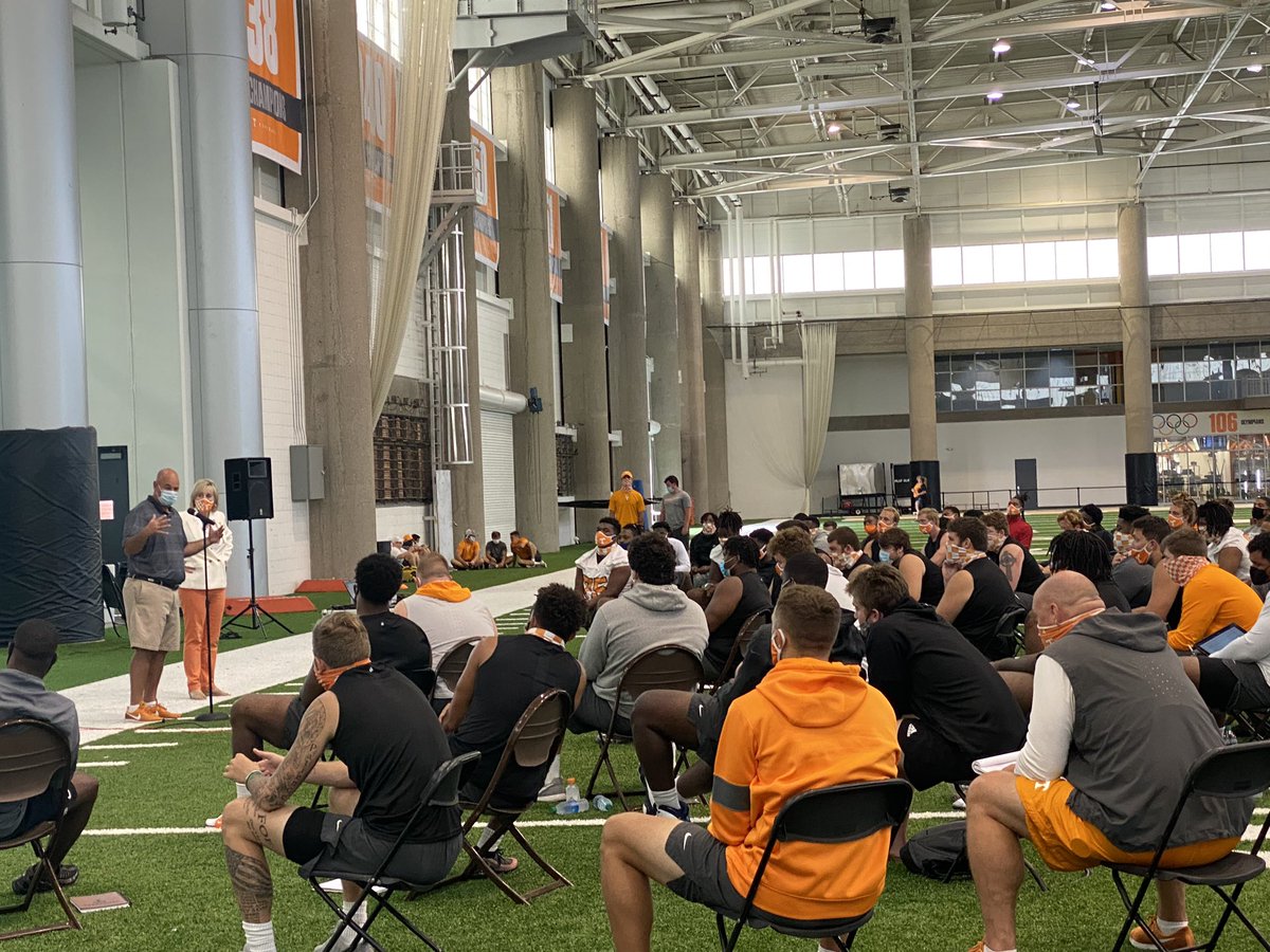 This group of student-athletes have worked hard to prepare for the season amidst detailed and strict healthy and safety protocols. I can’t wait to see them on the field in Neyland Stadium.