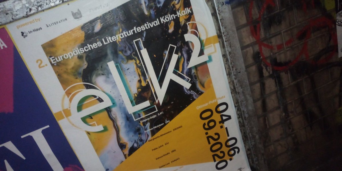 parasitenpresse's tweet photo. juhu! die #plakate sind in der stadt! das erste unter der taubengrauen unterführung am #stadtgarten gesichtet! #elk #elk2 https://t.co/MKVRCB6y6H