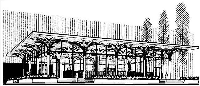 HoustonPlanning's tweet photo. Did you know, as of 2020, 1970 is considered historic? Check out this #MidModMonday stunner & its tree-like columns and arched windows, designed in 1970 by architects Wilson, Morris, Crain, & Anderson. #modtexas #houstonarchitecture #HoustonHistory https://t.co/yDFhcLi3VQ