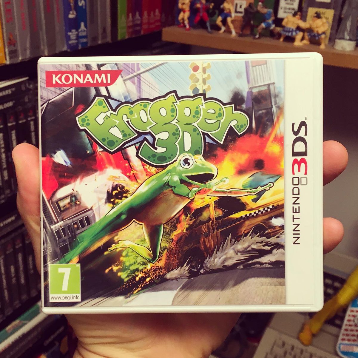UnboxingHands's tweet photo. Frogger 3D - Konami - Nintendo 3DS Game - 2011
💪😀👍
#retrogaming #retrogames #retrogamer #gamer #gaming #games #frogger3d #popculture #nintendogames #nintendo3ds #gamerguy #collectibles #gameroom #nintendo #videogames #konami #frogger #retrocollective #alphaunit #popularculture https://t.co/cPcHxnlzFY