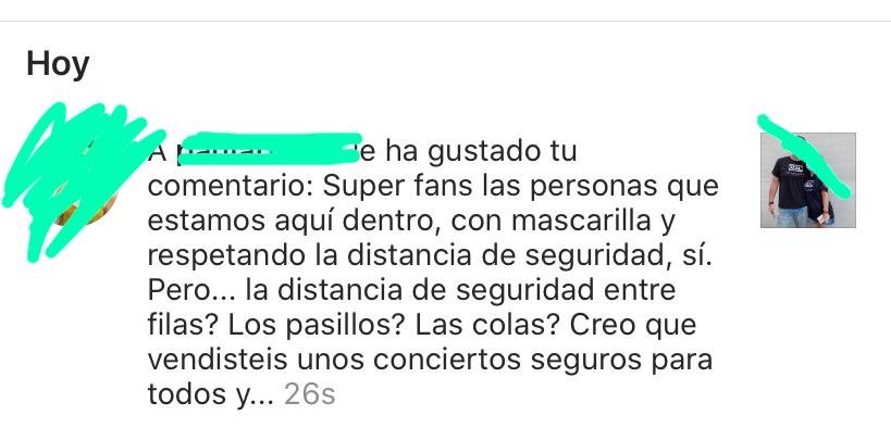 Jennidgregori's tweet photo. Como NO llevar la comunicación de un ciclo de concierto? @NitsAlCarme Cómo borráis los comentarios de las personas que hemos pagado por entrar a un concierto y tenemos razón? https://t.co/iPOfEJvbg4