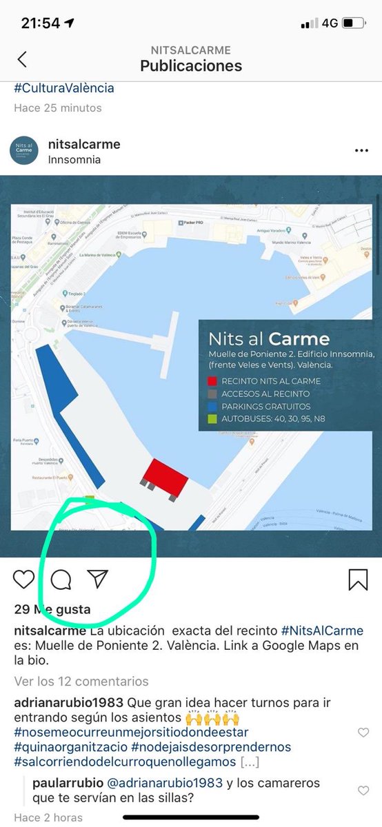 Jennidgregori's tweet photo. Como NO llevar la comunicación de un ciclo de concierto? @NitsAlCarme Cómo borráis los comentarios de las personas que hemos pagado por entrar a un concierto y tenemos razón? https://t.co/iPOfEJvbg4