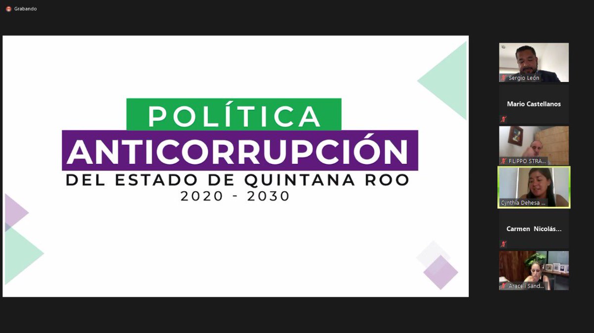 CANADEVI_QROO's tweet photo. Hoy se lleva a cabo Reunión de Alianza #EmpresariosPorQRoo, donde se presentan detalles de la Política Anticorrupción del Estado de #QuintanaRoo.

@CANADEVI_QROO es representada por nuestro Presidente @ARI_ADLER. https://t.co/ZvCK34zEfj