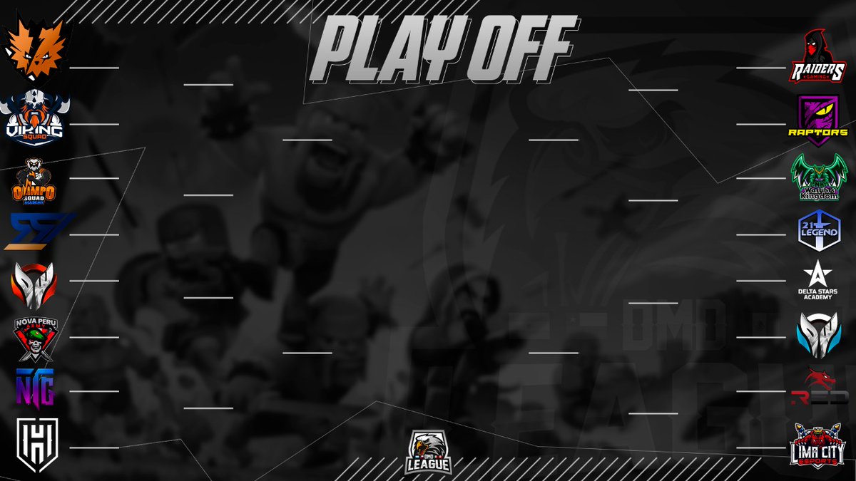 #CR | ¡Eliminatorias! 

¡Octavos de final!

Comienzas las rondas finales de la tercera edición y todos los encuentros son al más alto nivel.

¿Quien se queda con esta edición?

#DMDLeague 🌎