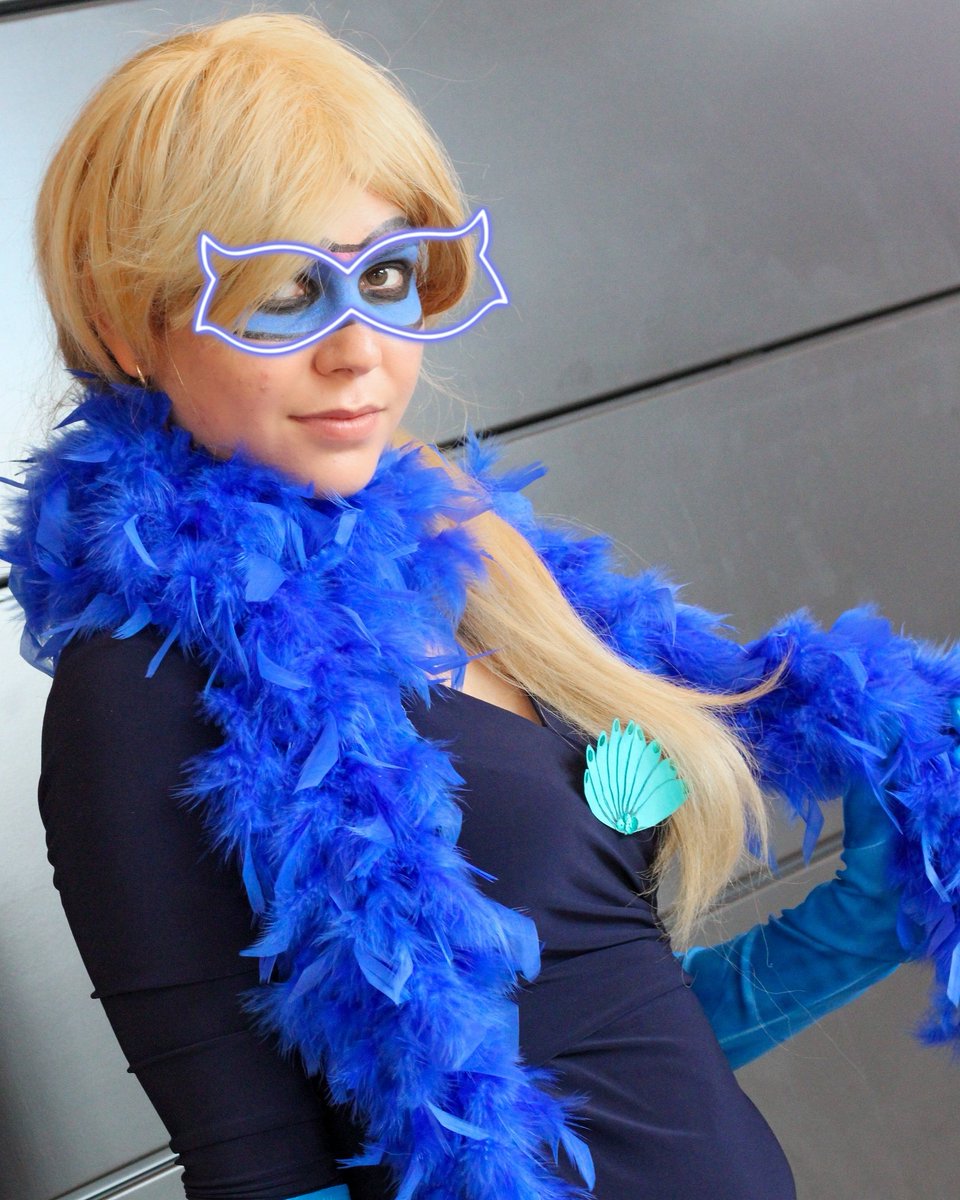 CosplayMana's tweet photo. @86thFloor I've cosplayed Emilie in a Peacock Miraculous form 😊 https://t.co/QfXBhXaYQH