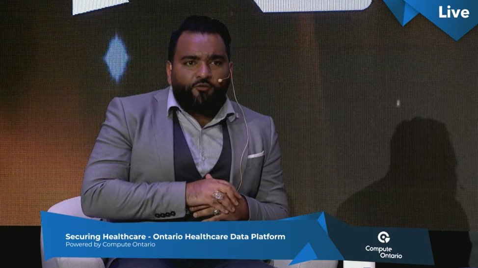 Ashish14_'s tweet image. Looking good in that suit! @abbaspeaks 
Next session at #siberxchange covers topics on Securing Healthcare @DCCybersecurity @siberxorg @durhamcollege