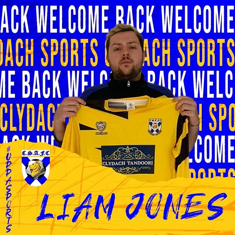 ClydachSports's tweet photo. 🚨 New Signing Alert 🚨
The Club are delighted to welcome Liam Jones back to Clydach Sports ✍🏻. Liam has rejoined us after a stint away from the game⚽️ #uppasports #newsigning #grassrootsfootball #teamgnf #neathleague https://t.co/q51IdP0GoZ