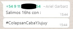 victorfyt's tweet image. Fuckin' #FakeNews  #ColapsanCabaYJujuy 

Qué mierdas que son Garbanzo y sus trolls.
Sembrando el pánico.
Con eso no se juega, terroristas de mierda.