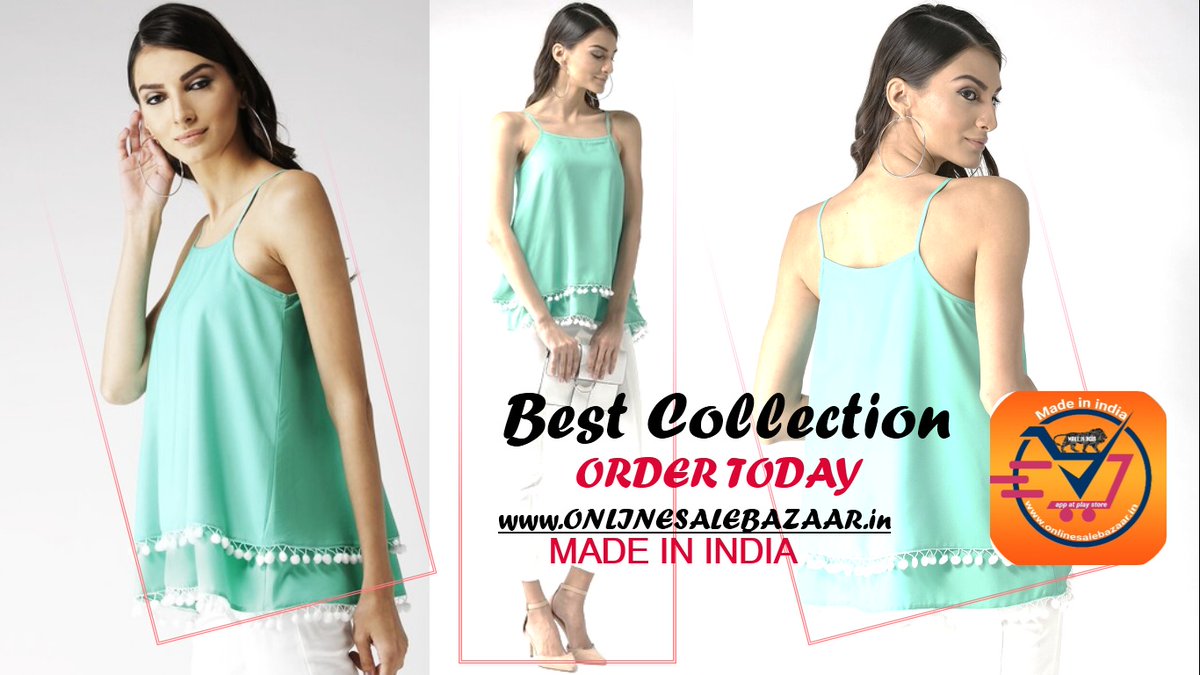 osb_sale's tweet photo. #BlueStylishTop2020 #DesignerTops #BuyLatestDesignerTopsCollectionsOnline #FashionTops #BuyFashionTopsonlineatBestPricesinIndia #GirlsTops #BuyStylishTopforGirlsOnlineinIndia #LadiesTops #ShirtsforWomen #StylishTopsforWomen #AtmanirbharBharat #MadeinIndia https://t.co/tv67fiW6jS