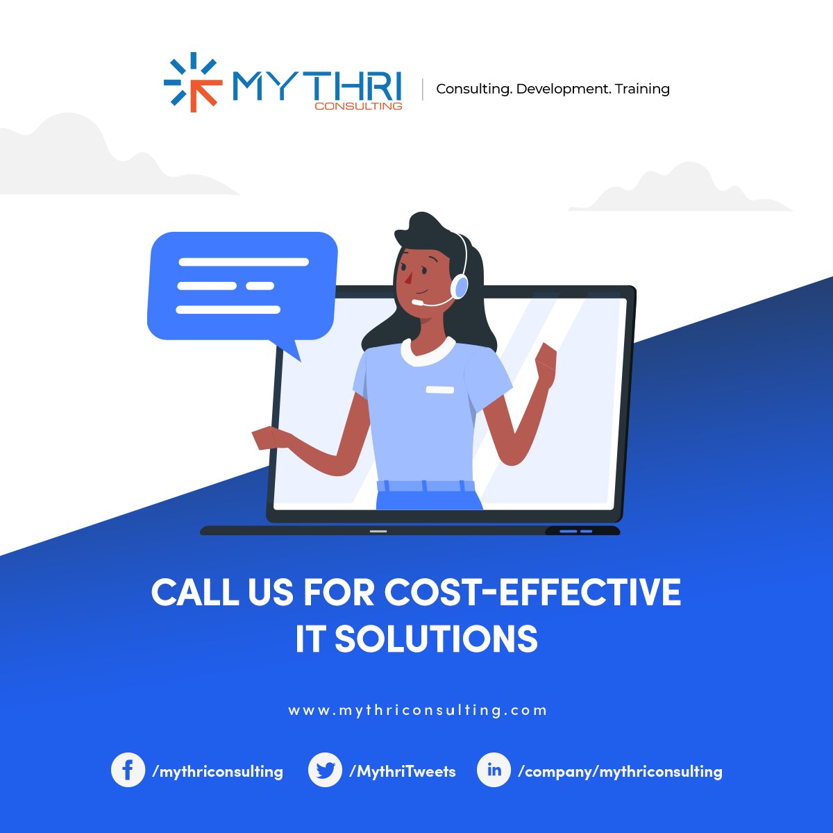 MythriTweets's tweet photo. Whether you're running a small or a large business, our vision is the same accelerating your business to the next level. To avail our services, visit:
https://t.co/pJHAThVm6o

#Strategy #Planning #Execution #ITConsulting #ITStaffing #ITRecruitmet #ITDevelopment #MythriConsulting https://t.co/EaGkxTuQzV
