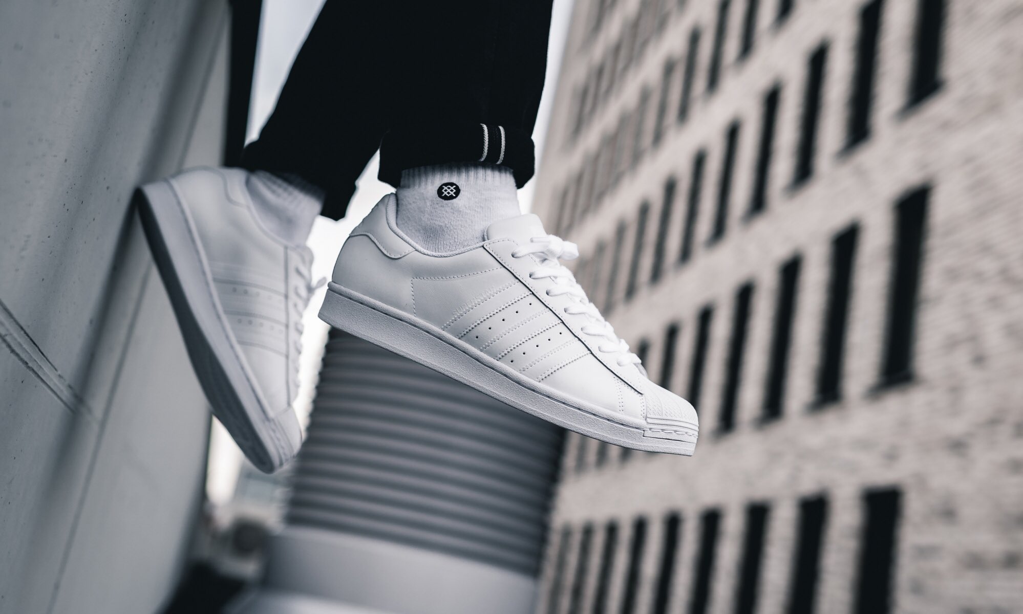 Superstars all hotsell white outfit