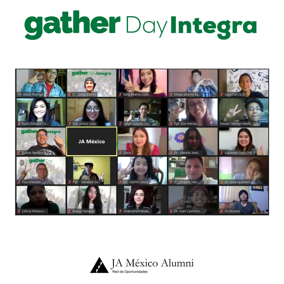 Este fin de semana tuvimos la oportunidad de conocer a los nuevos integrantes de la red de oportunidades. 🙌🏼💚

Y esta semana estarán trabajando con sus áreas para poder seguir llevando y ofreciendo los mejores beneficios, proyectos y eventos. 👌🏼