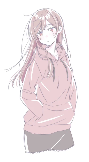 ジト目が描きたかっただけのらくがき 