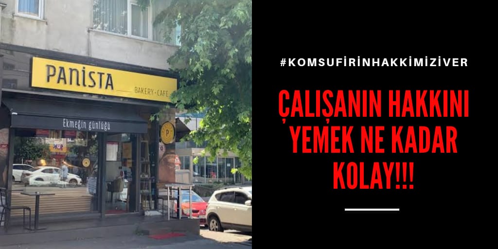 #komsufirinhakkimiziver
@Hasipgencer1 <a href="/panistabakery/">Panista</a> <a href="/neyiim/">Neyiim</a> <a href="/komsufirinda/">Komşufırın</a>  <a href="/gazetesozcu/">Sözcü</a> <a href="/aydinagaoglu/">Aydın Ağaoğlu (DM KAPALI)</a> <a href="/HMBakanligi/">T.C. Hazine ve Maliye Bakanlığı</a> <a href="/ailevecalisma/">Cshabakanligi</a>
