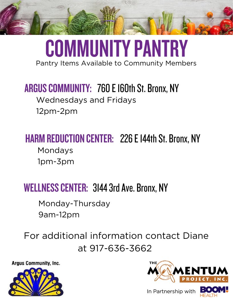 boomhealthnyc's tweet photo. We have three different pantry options available to community members
#Food #Pantry #BOOMHealth https://t.co/1ufYeNn9rT