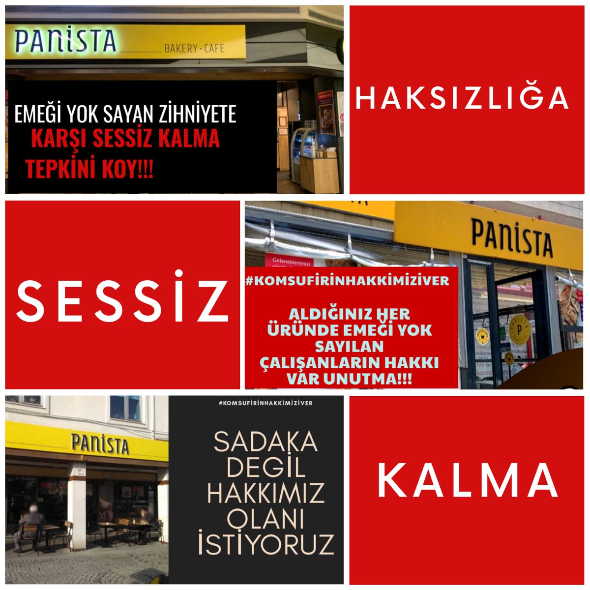 #komsufirinhakkimiziver
@Hasipgencer1 <a href="/panistabakery/">Panista</a> <a href="/neyiim/">Neyiim</a> <a href="/komsufirinda/">Komşufırın</a>  <a href="/gazetesozcu/">Sözcü</a> <a href="/aydinagaoglu/">Aydın Ağaoğlu (DM KAPALI)</a> <a href="/HMBakanligi/">T.C. Hazine ve Maliye Bakanlığı</a> <a href="/ailevecalisma/">Cshabakanligi</a>