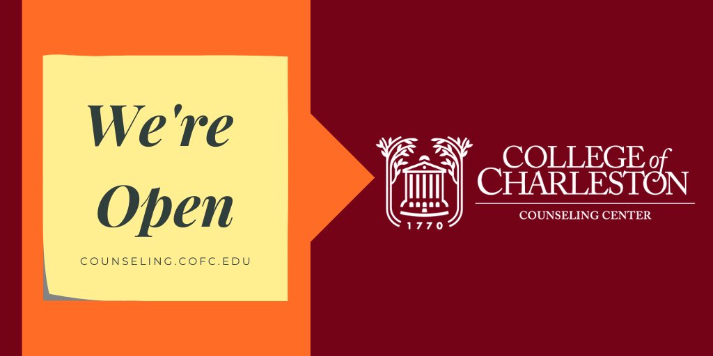 CofC Counseling (@cofccounseling) on Twitter photo 