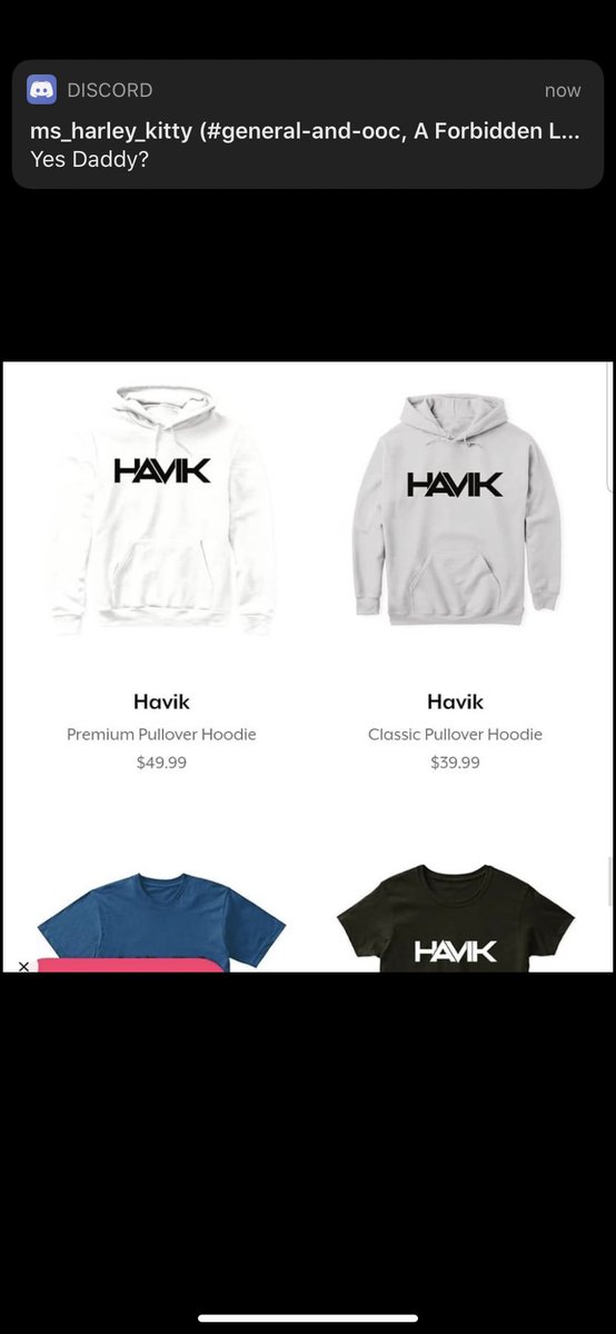 HavikNation's tweet photo. THE WAIT IS OVER!!! The Havik Merch store is officially up and running! Get your swag now and rep the status! https://t.co/s5Xjiz6eWP https://t.co/vneNIJYITx