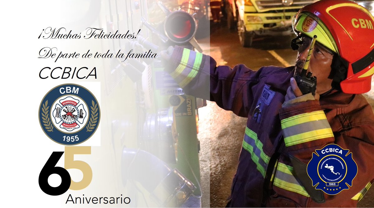 De parte de toda la familia CCBICA, muchas feliciades <a href="/bomberosmuni/">Bomberos Municipales</a> por su 65 Aniversario